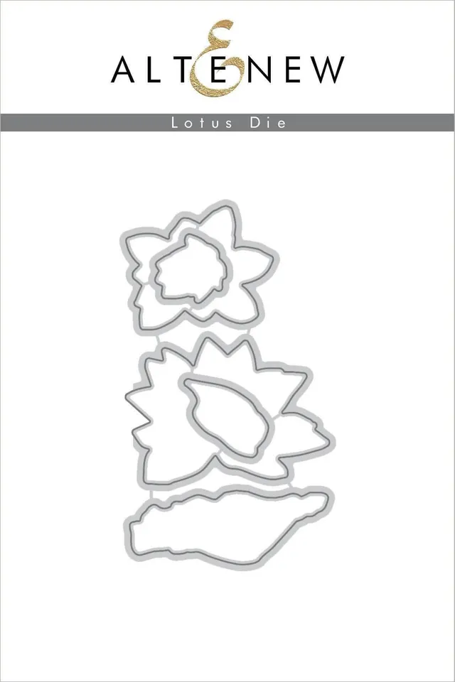 altenew-lotus-stanzschablonen-stanzen-set-5-teilig-floral image 1