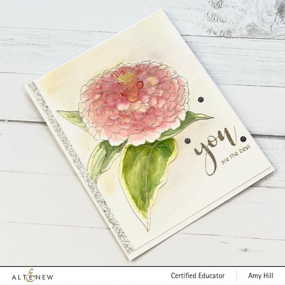 altenew-paint-a-flower-zinnia-stempel-marker-set image 8