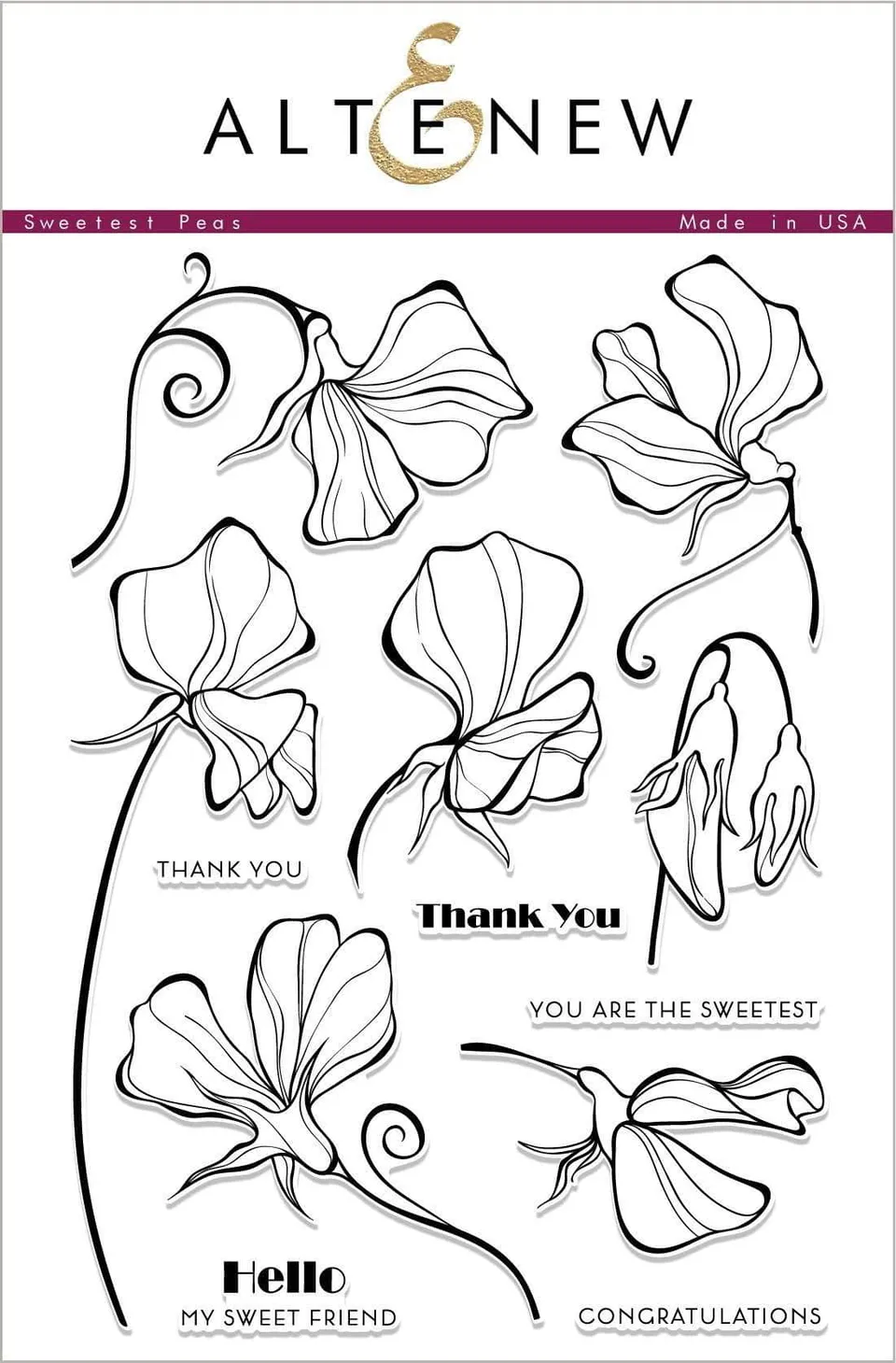 altenew-sweetest-peas-stempelset-6x8-wicken-outline image 1