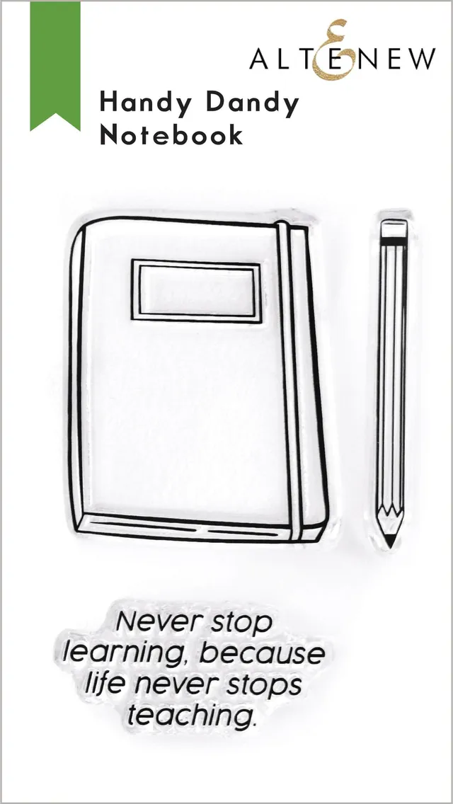 altenew-stamps-handy-dandy-notebook-stempelset-mini-2x3 image 1