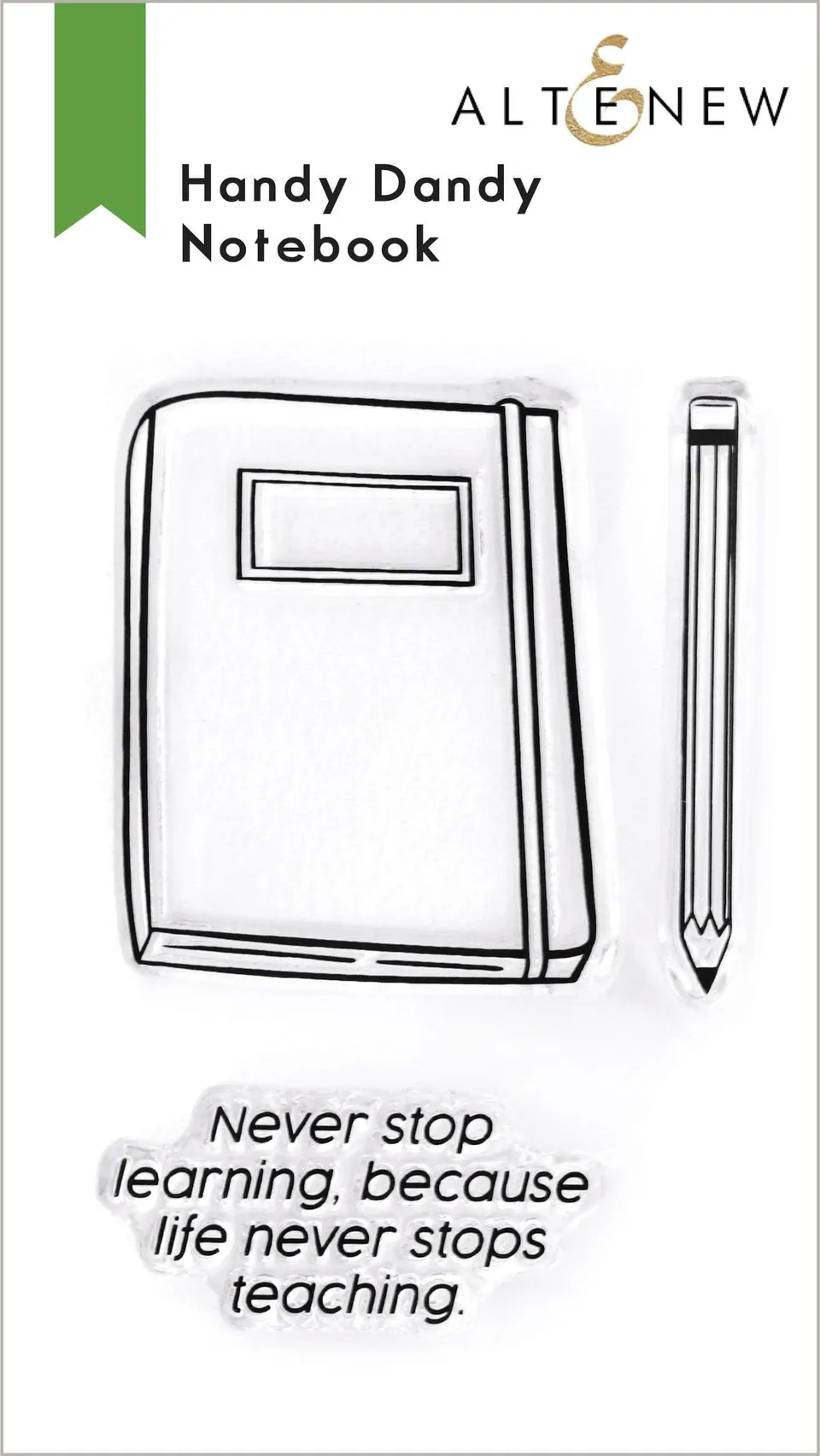 altenew-stamps-handy-dandy-notebook-stempelset-mini-2x3 image 1