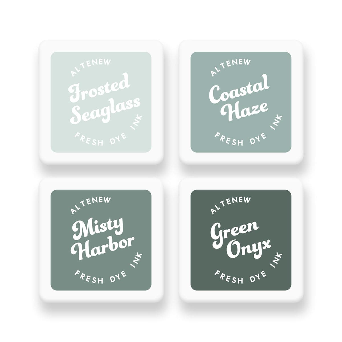 altenew-inks-coastal-mist-fresh-dye-ink-mini-cube-set-stempelkissen image 1