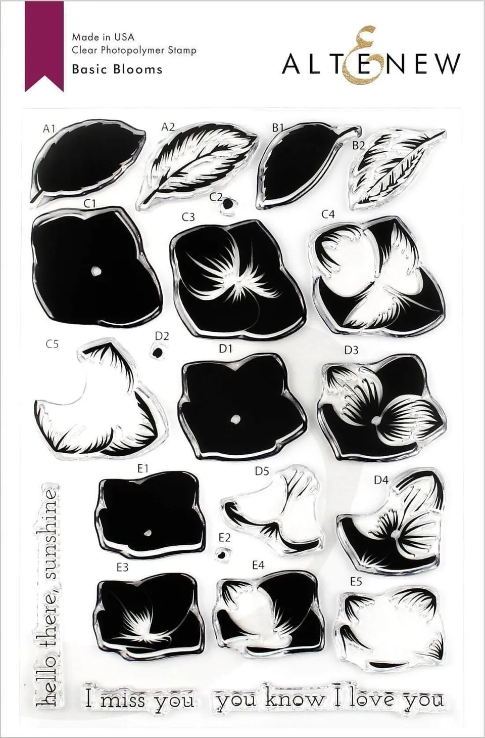 altenew-basic-blooms-stempelset-blume-layering-6x8 image 1