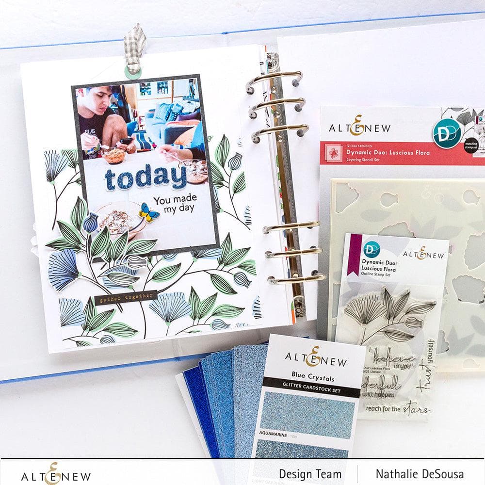 altenew-paper-more-glitter-gradient-cardstock-papier-bundle image 4