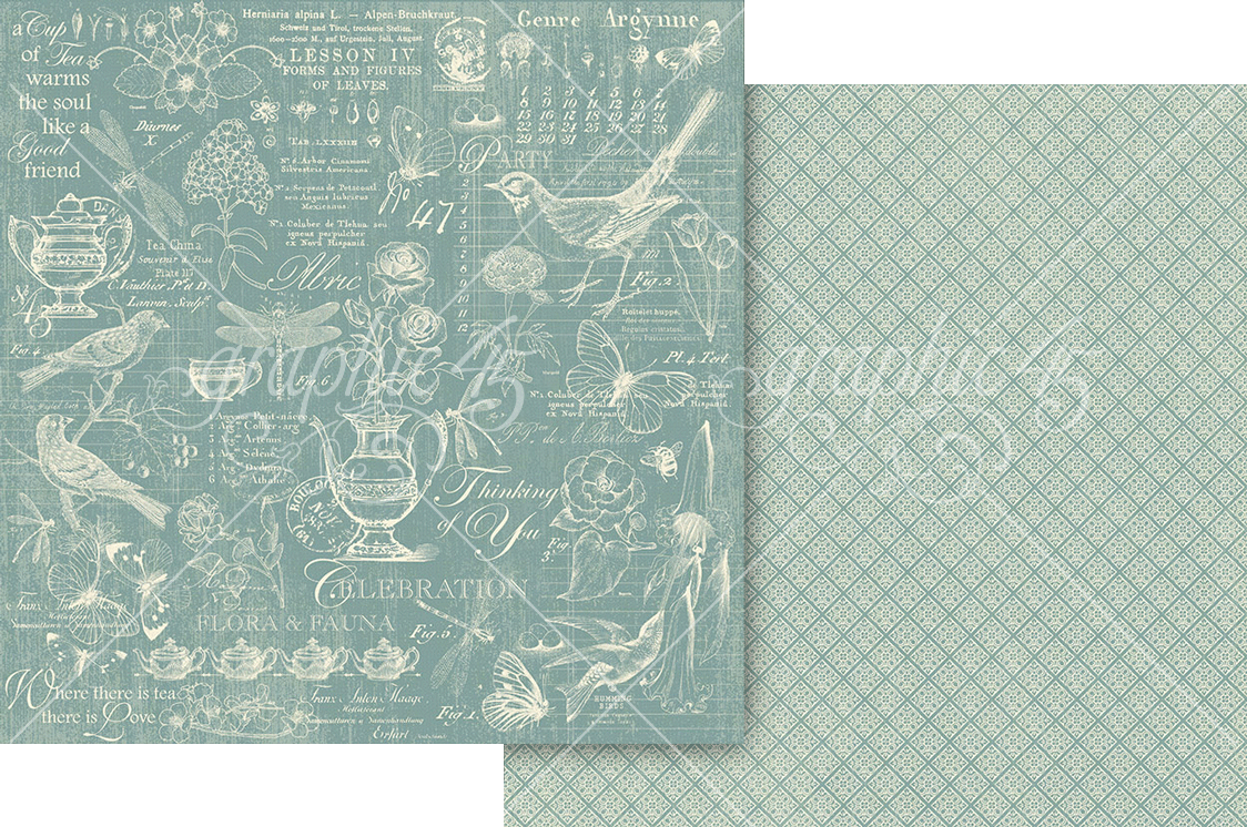 graphic-45-botanical-tea-keepsake-kit-papier-stanzformen-set image 5