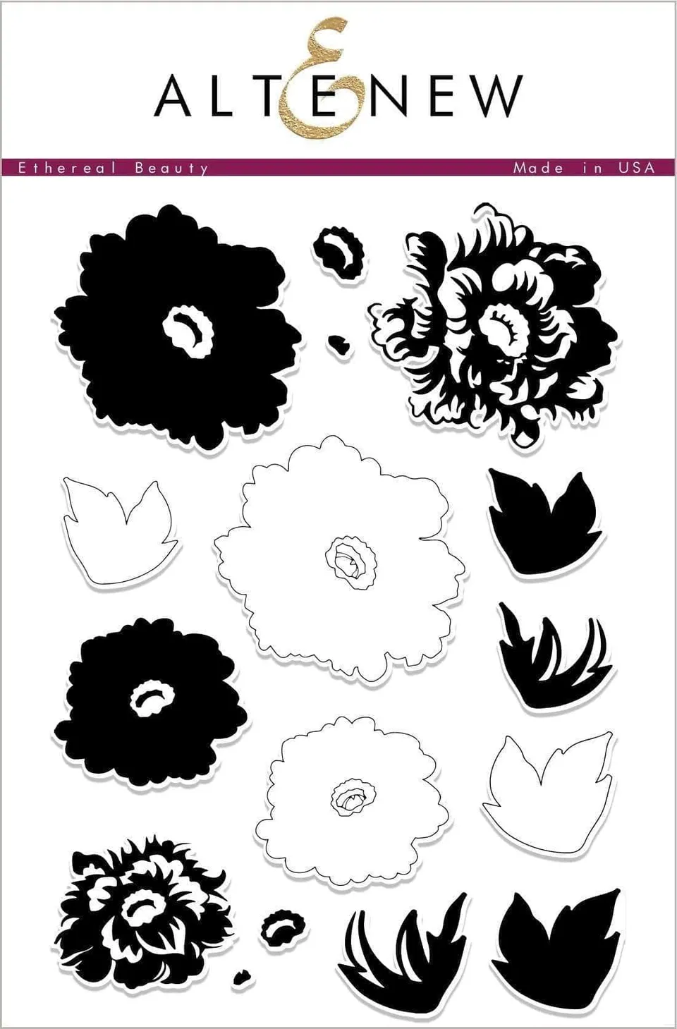 altenew-ethereal-beauty-stempelset-blumen-6x8-16-stempel-layering image 1