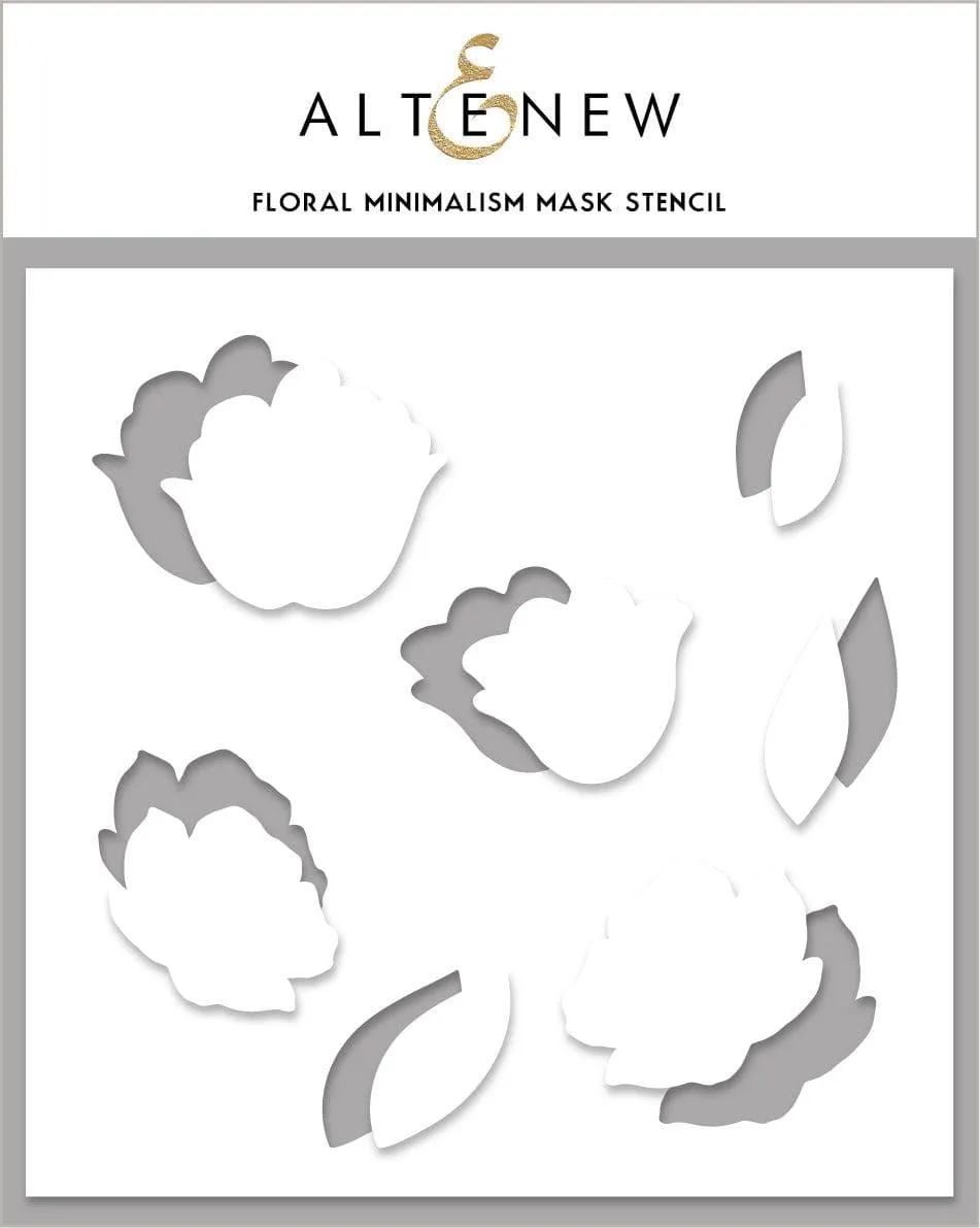 altenew-floral-minimalism-maskierschablone-schablone-6x6 image 1