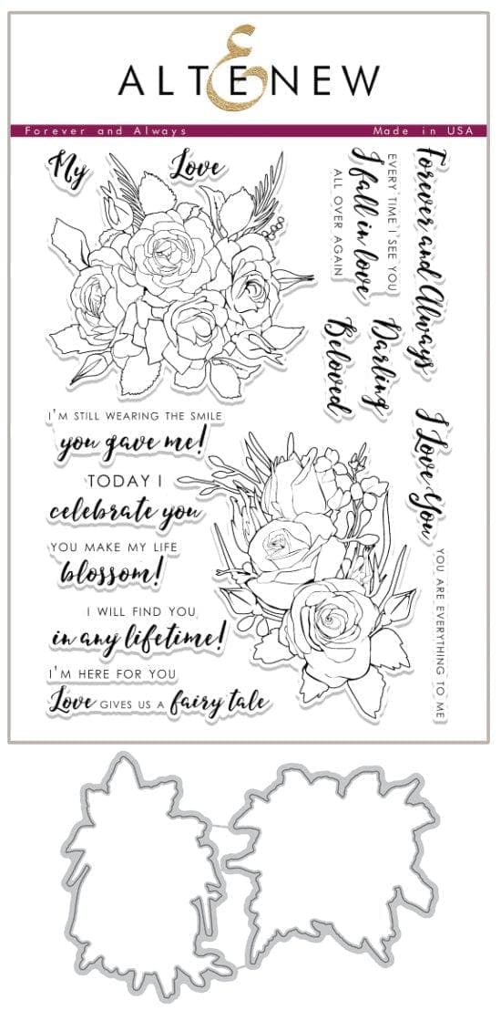 altenew-forever-and-always-stempelset-rosen-complete-bundle image 1
