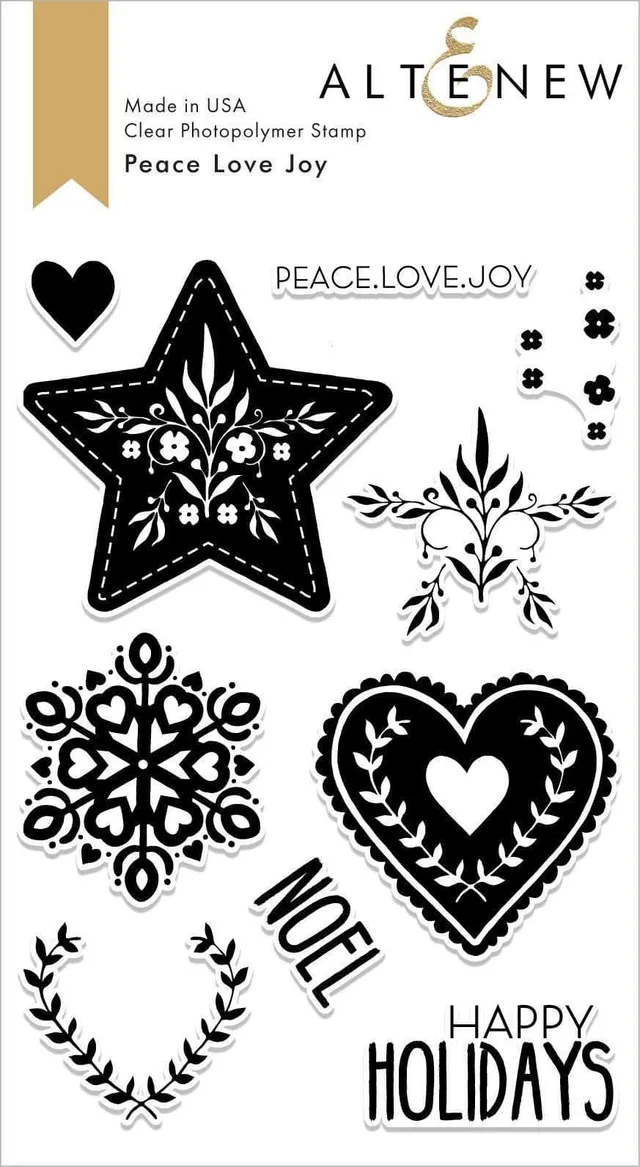 altenew-peace-love-joy-stempelset-weihnachten-4x6 image 1