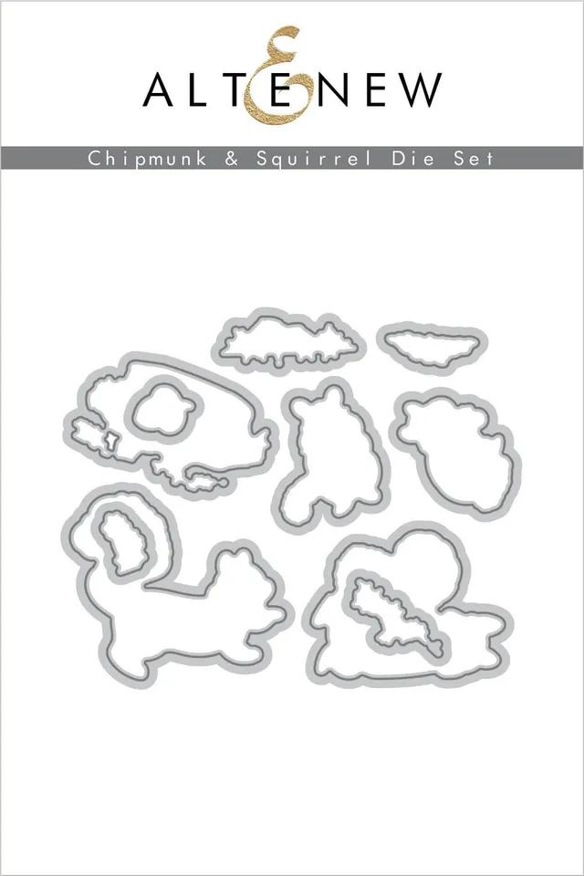 altenew-chipmunk-squirrel-stanzenset-10-teilig image 1