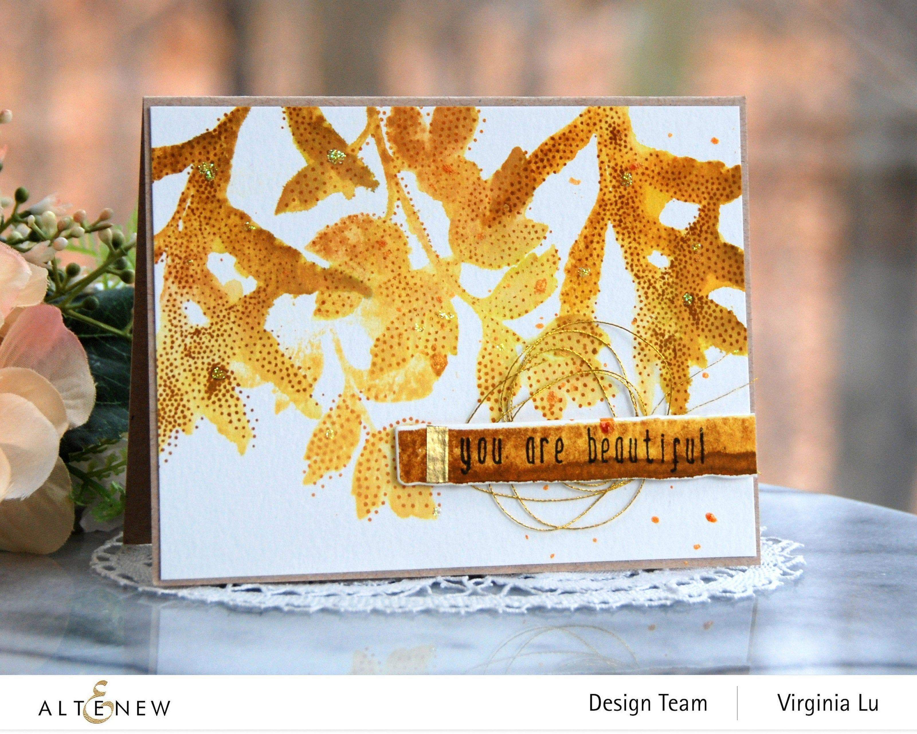 altenew-fall-harvest-stempelfarbe-butternut-gelb image 2