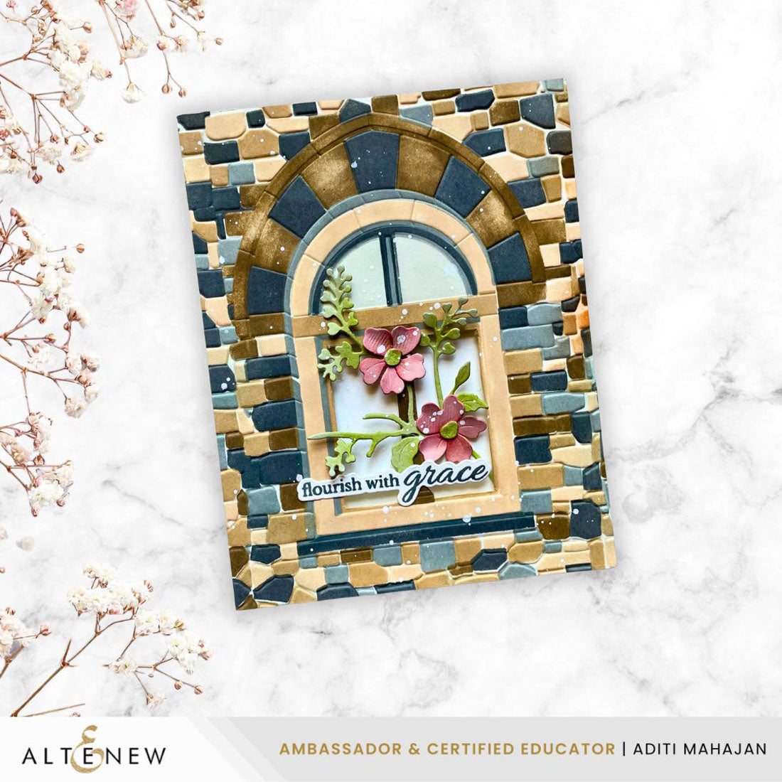 altenew-enchanted-castle-window-schablone-5in1 image 5