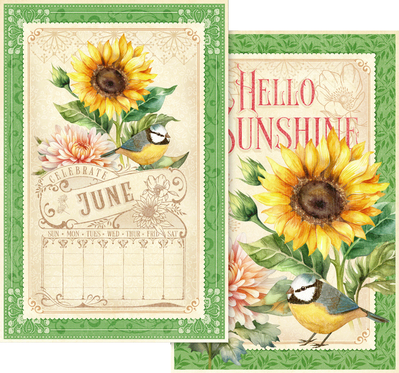 graphic-45-season-to-celebrate-kalender-karten-24-st-ck-4x6 image 8