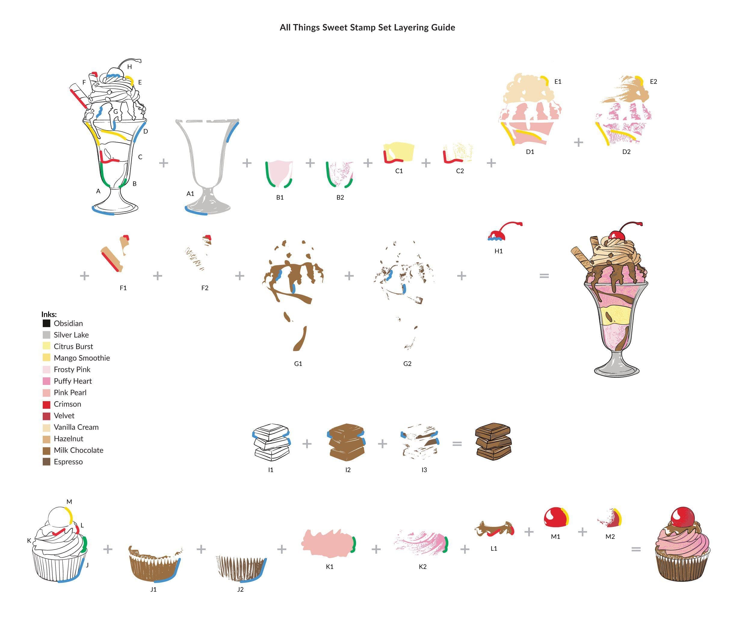 altenew-all-things-sweet-stempelset-6x8-zoll-cupcake image 2