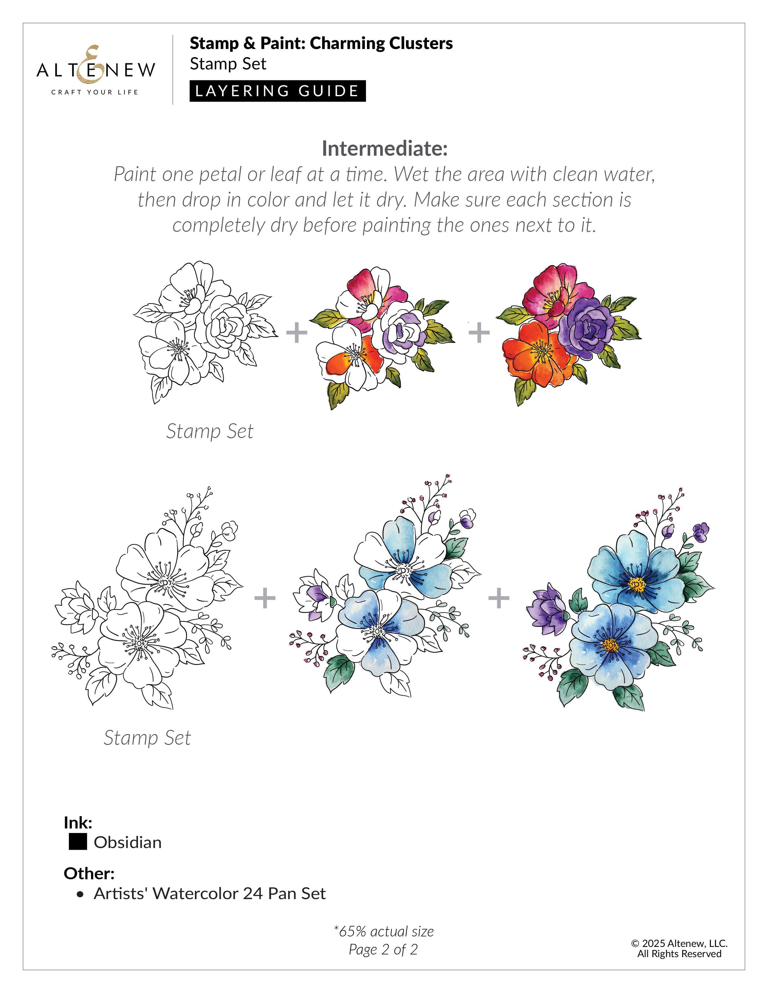 altenew-stamp-paint-charming-clusters-complete-bundle image 4