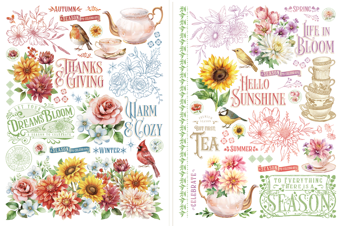 graphic-45-season-to-celebrate-rub-on-transfers-6x8 image 2