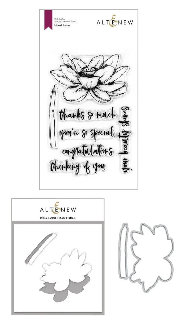 altenew-inked-lotus-stempel-stanzen-stencil-komplett image 1