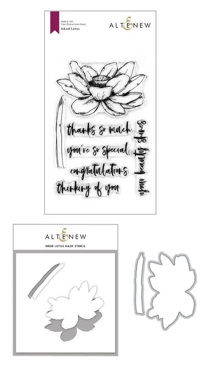altenew-inked-lotus-stempel-stanzen-stencil-komplett image 1