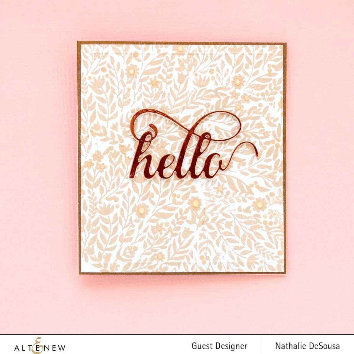 altenew-welcome-home-stempelset-clear-stamps-blumen-6x8 image 2