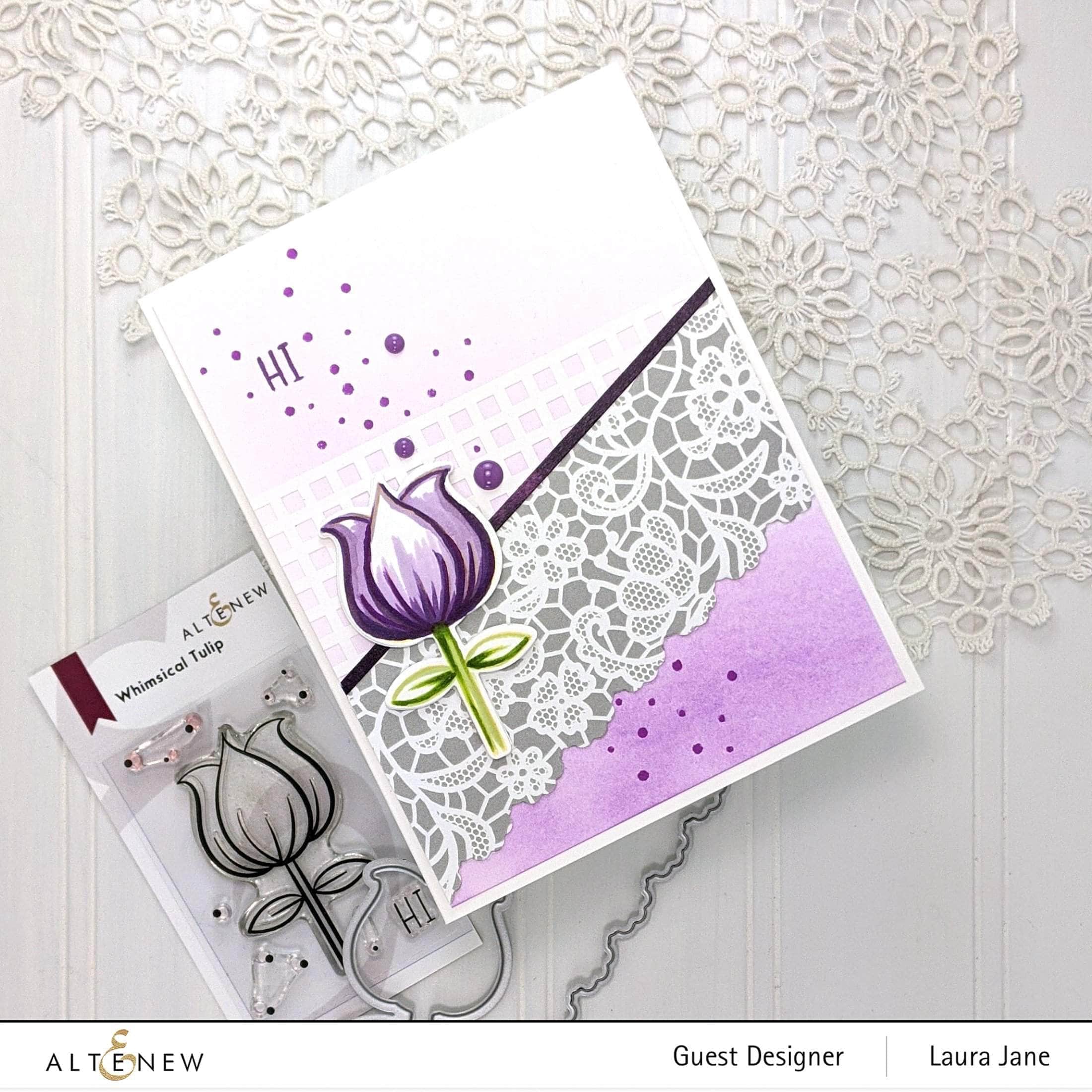 altenew-whimsical-tulip-stanze-blume-floral-1-teilig image 4