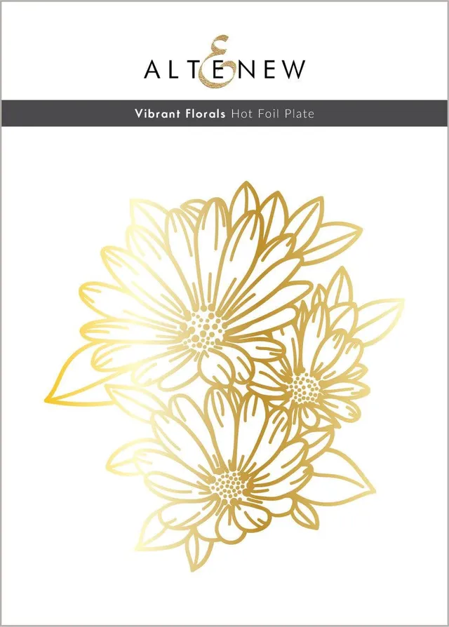 altenew-vibrant-florals-hot-foil-plate-blumenstrau image 1