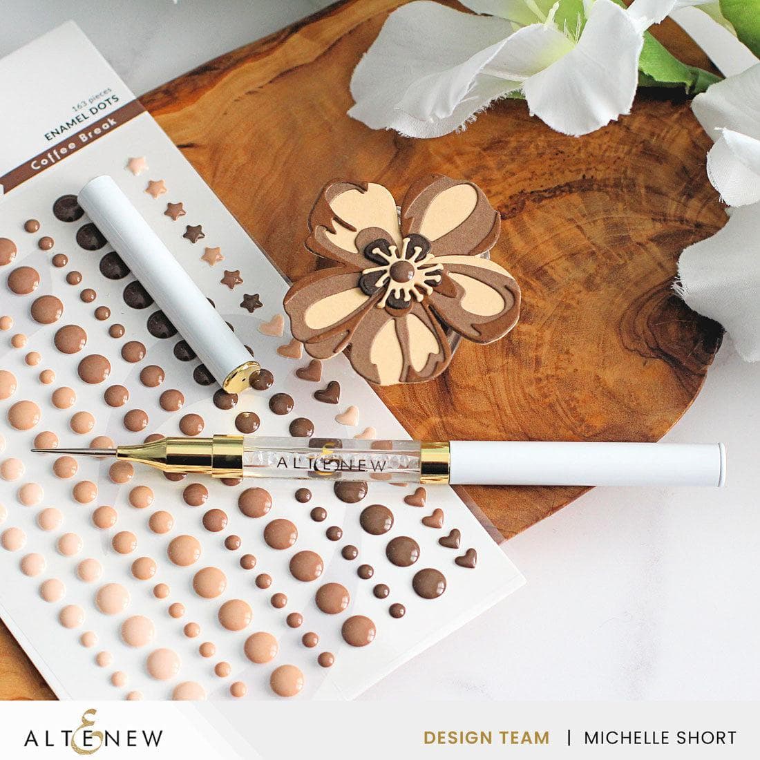 altenew-embellishments-coffee-break-enamel-dots-163-stk image 5