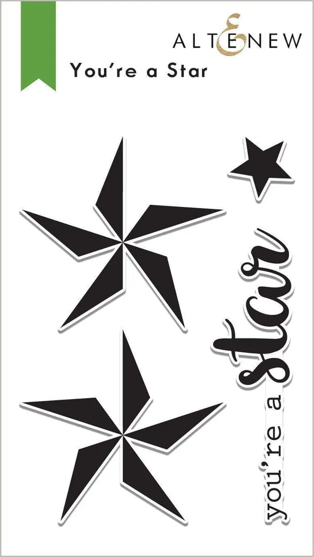 altenew-you-re-a-star-stempelset-mini-stern-2x3 image 1