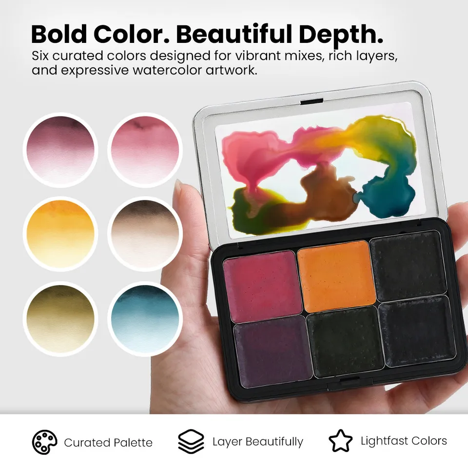 altenew-watercolor-compact-deep-muse-aquarellkasten-6-farben image 1