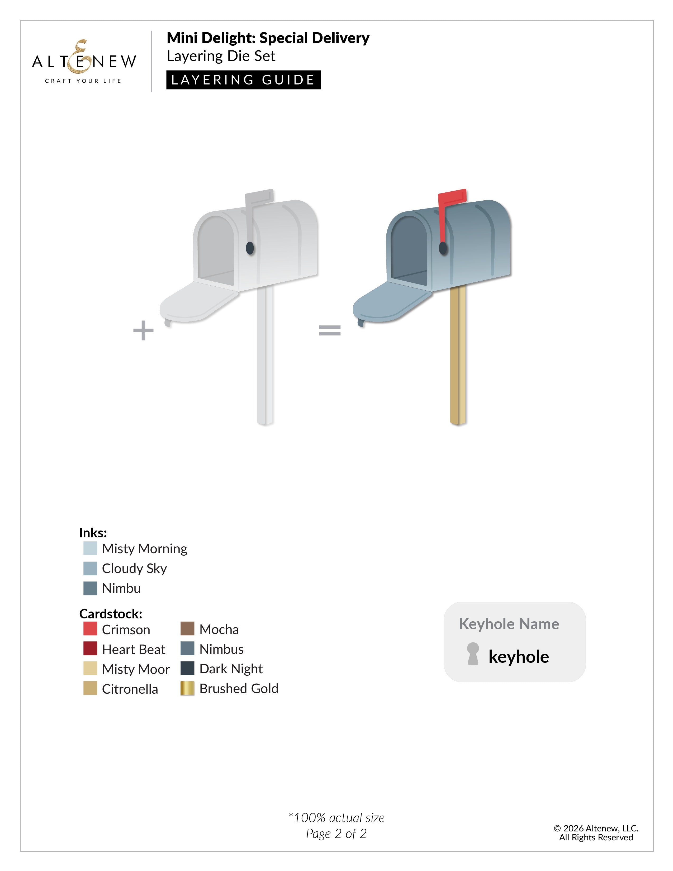 altenew-mini-delight-special-delivery-stempel-stanzen-set image 4