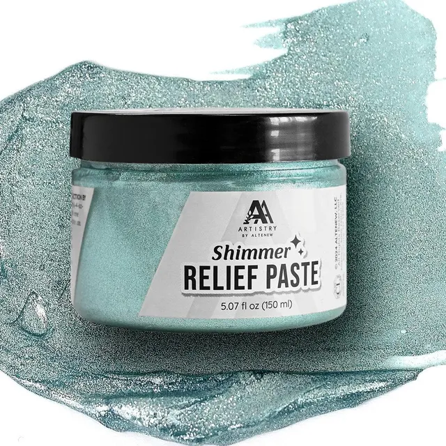 altenew-sea-beryl-shimmer-relief-paste-gr-n-150ml image 1