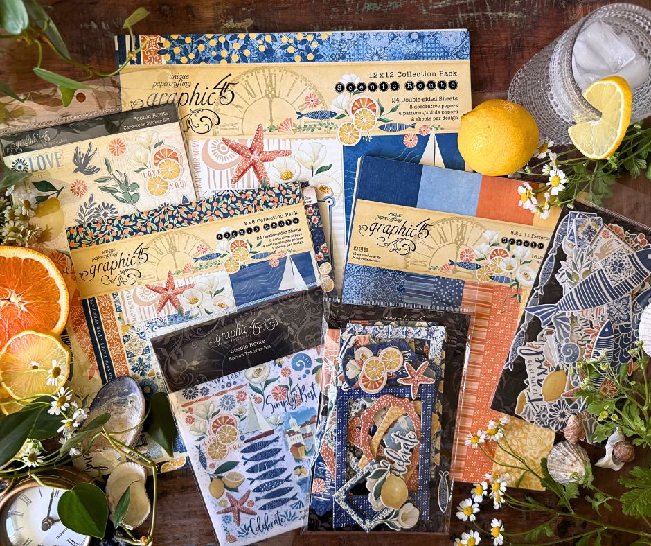 graphic-45-scenic-route-papier-set-8-teilig-reise-sommer image 2