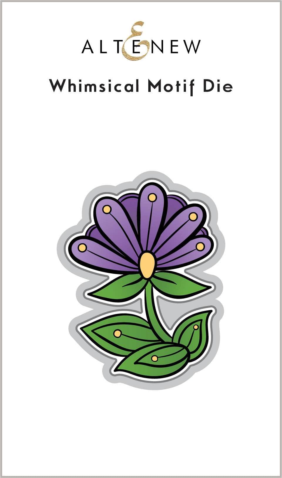 altenew-whimsical-motif-stanzschablonen-set-8-tlg-floral image 1