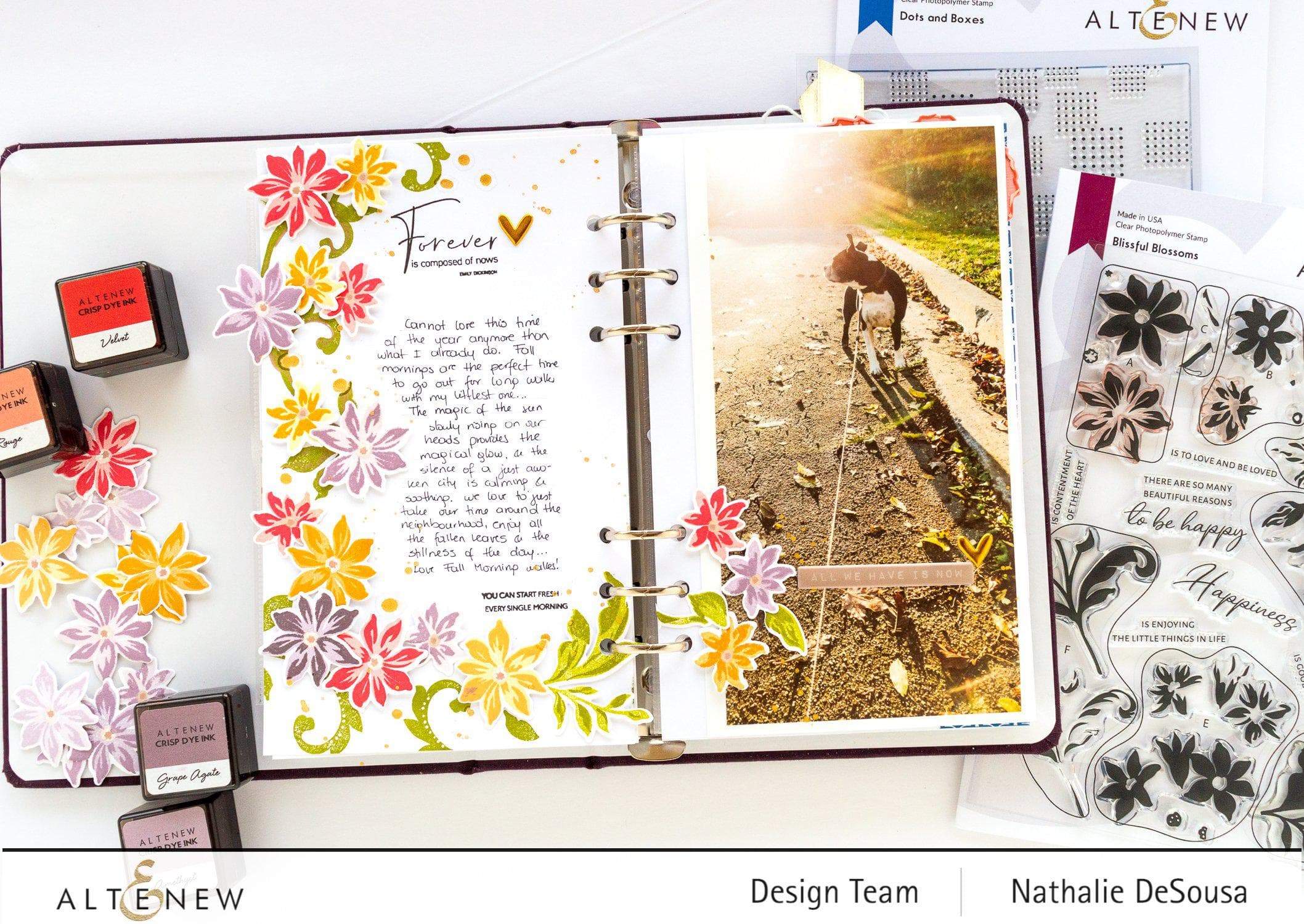 altenew-blissful-blossoms-stempelset-blumen-6x8-bundle image 7