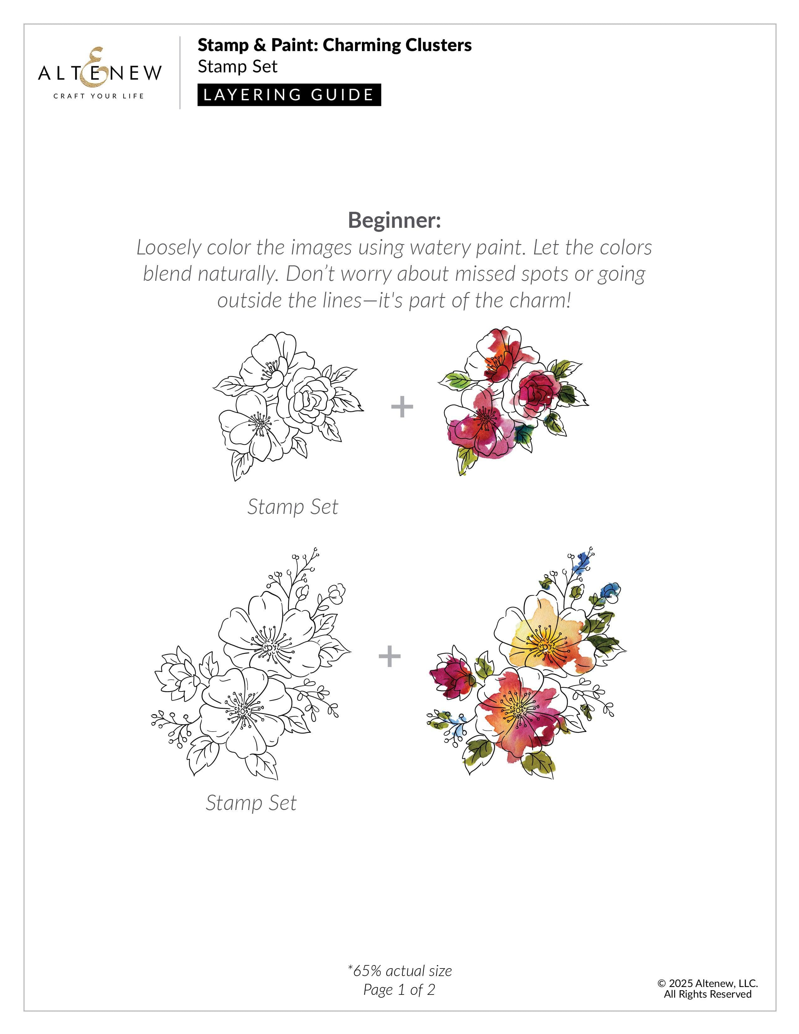 altenew-stamp-paint-charming-clusters-complete-bundle image 3