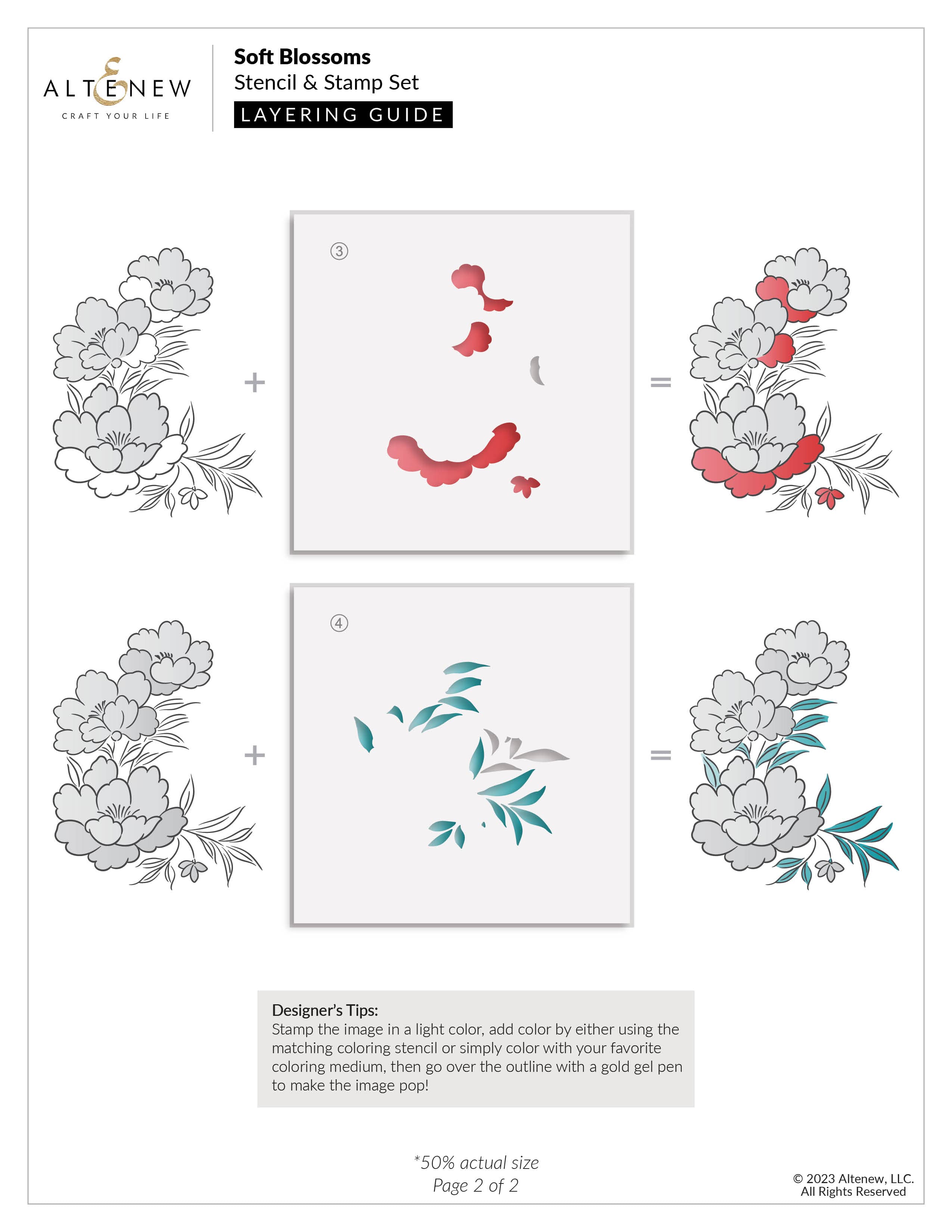 altenew-happy-blossoms-ensemble-stempel-stanzen-set image 6