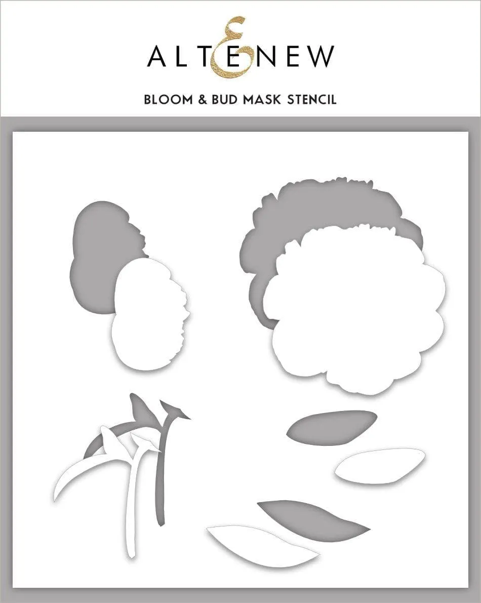 altenew-bloom-bud-mask-stencil-blumenschablone-15-x-15-cm image 1