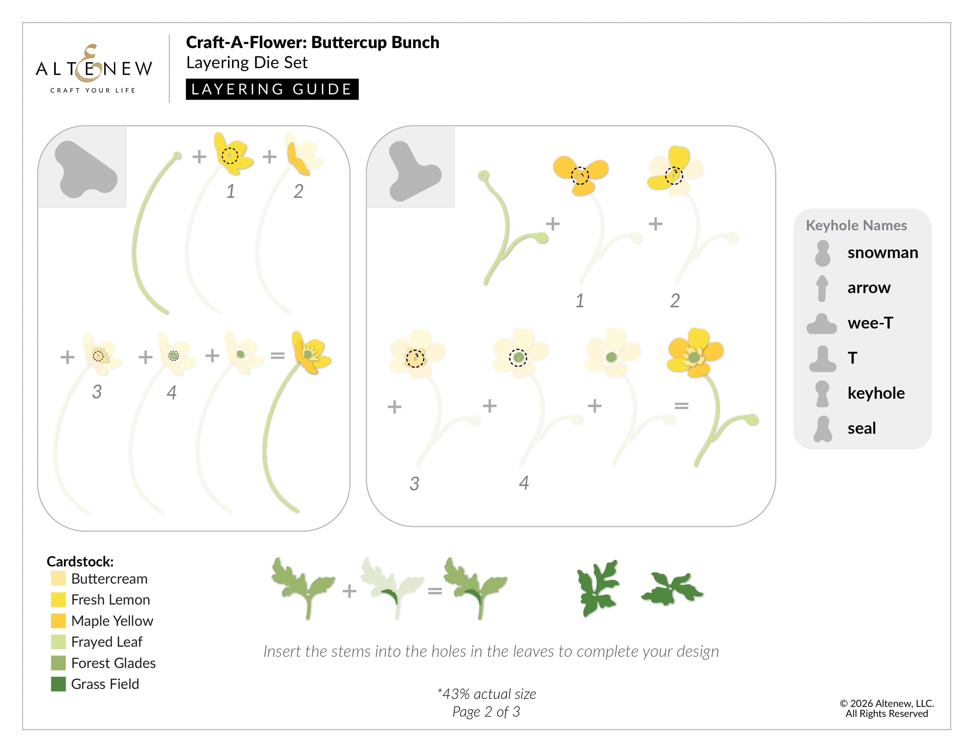 altenew-craft-a-flower-buttercup-bunch-stanzen-set image 4