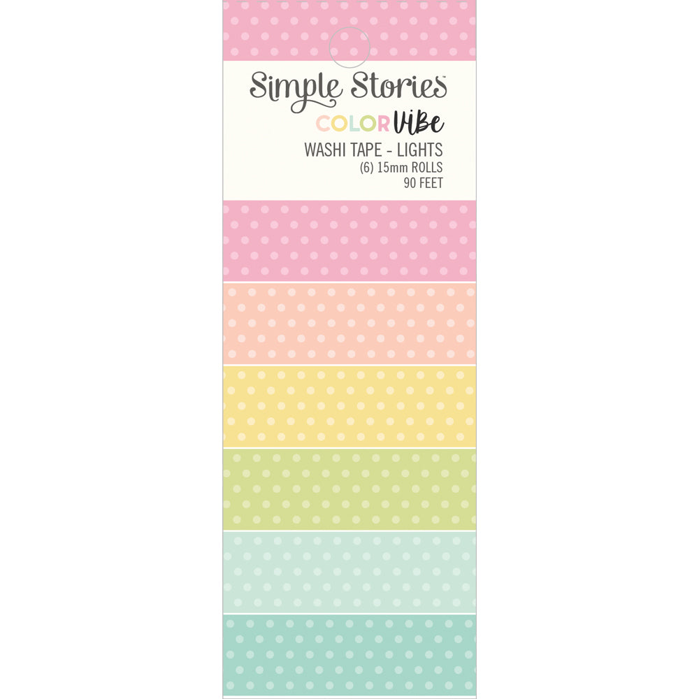 simple-stories-color-vibe-washi-tape-lights-6-rollen-15mm image 1