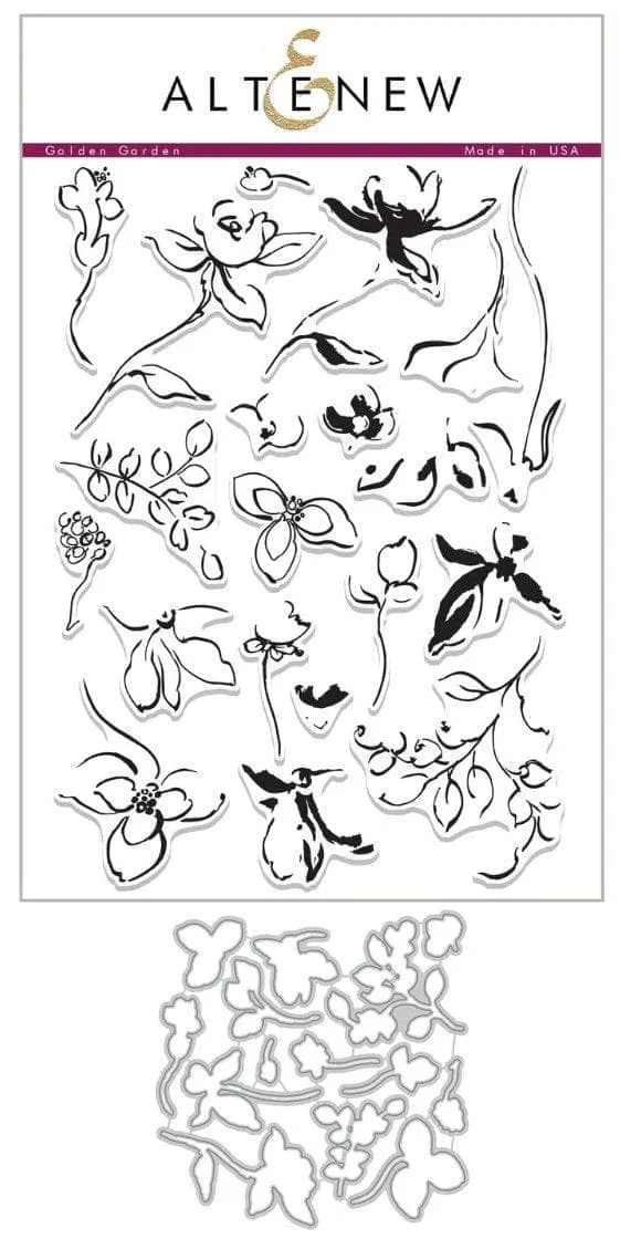 altenew-golden-garden-stempelset-bundle-floral-aquarell-6x8 image 1