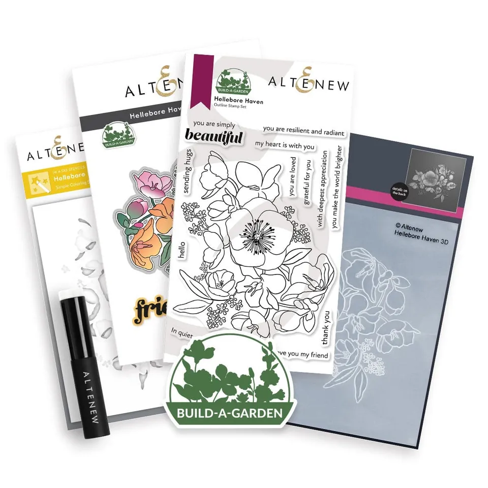 altenew-build-a-garden-hellebore-haven-pr-gefolder-bundle image 1