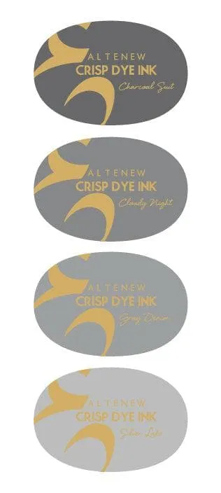 altenew-gentlemans-gray-crisp-dye-ink-stempelkissen-komplettset-grau image 1