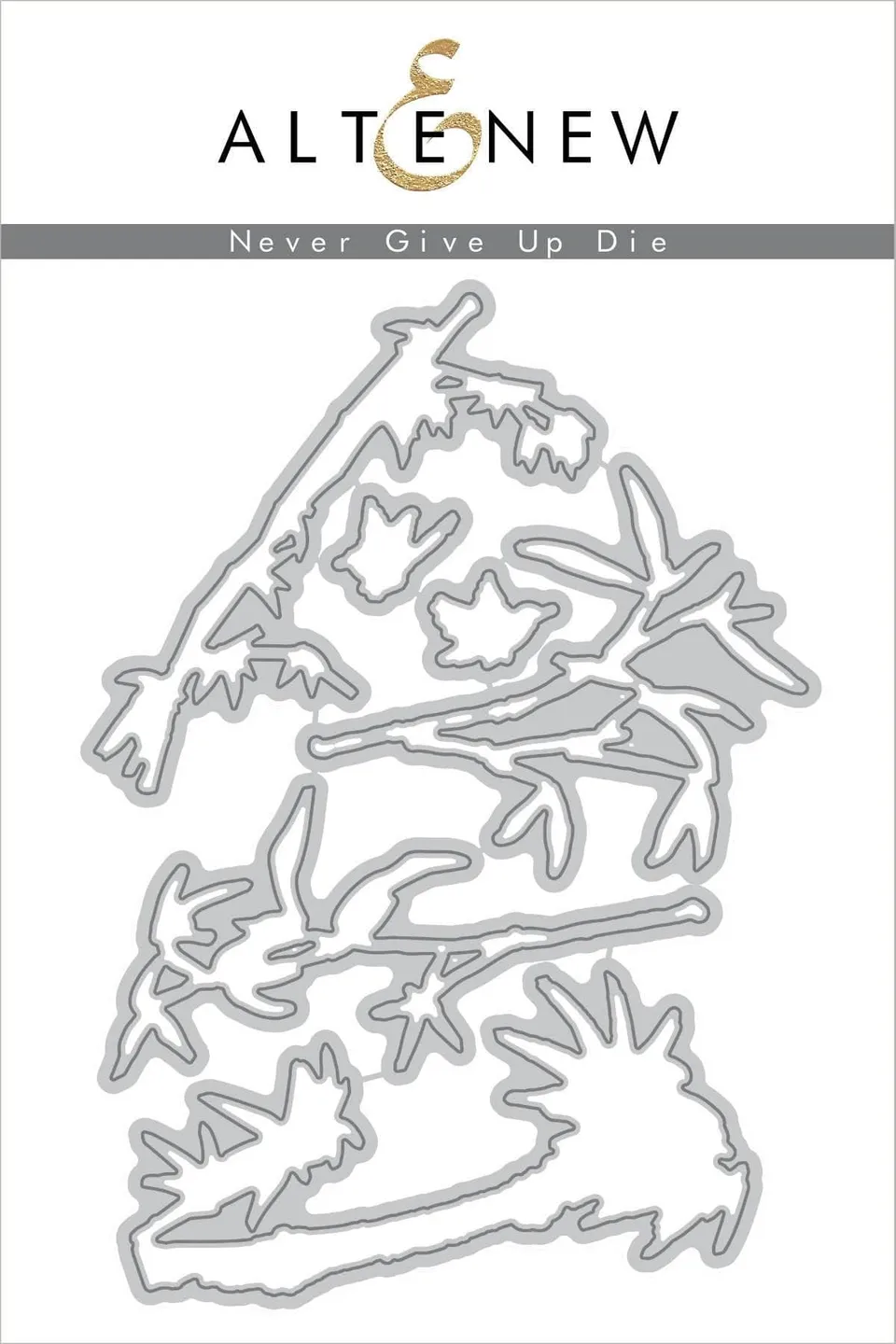 altenew-dies-never-give-up-stanzschablonen-6-teilig image 1
