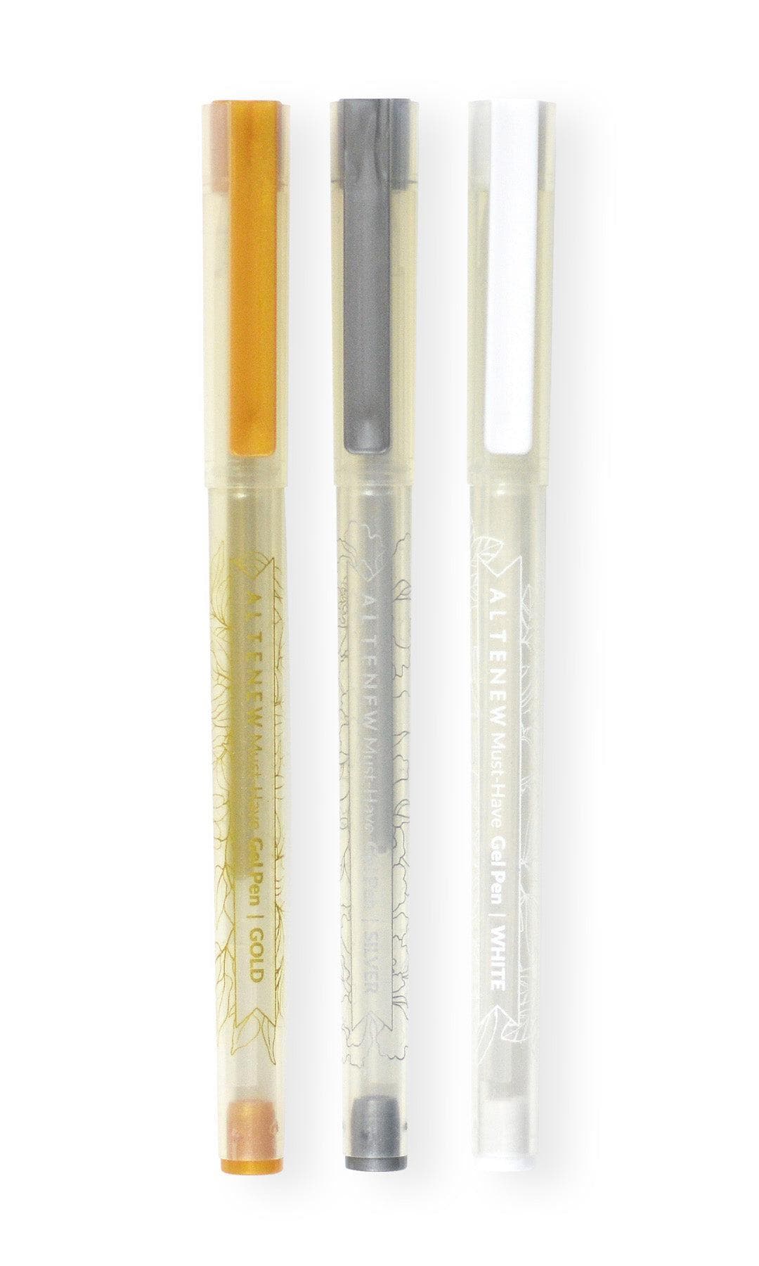 altenew-must-have-gel-pen-set-gelstifte-3er-wei-gold-silber image 2
