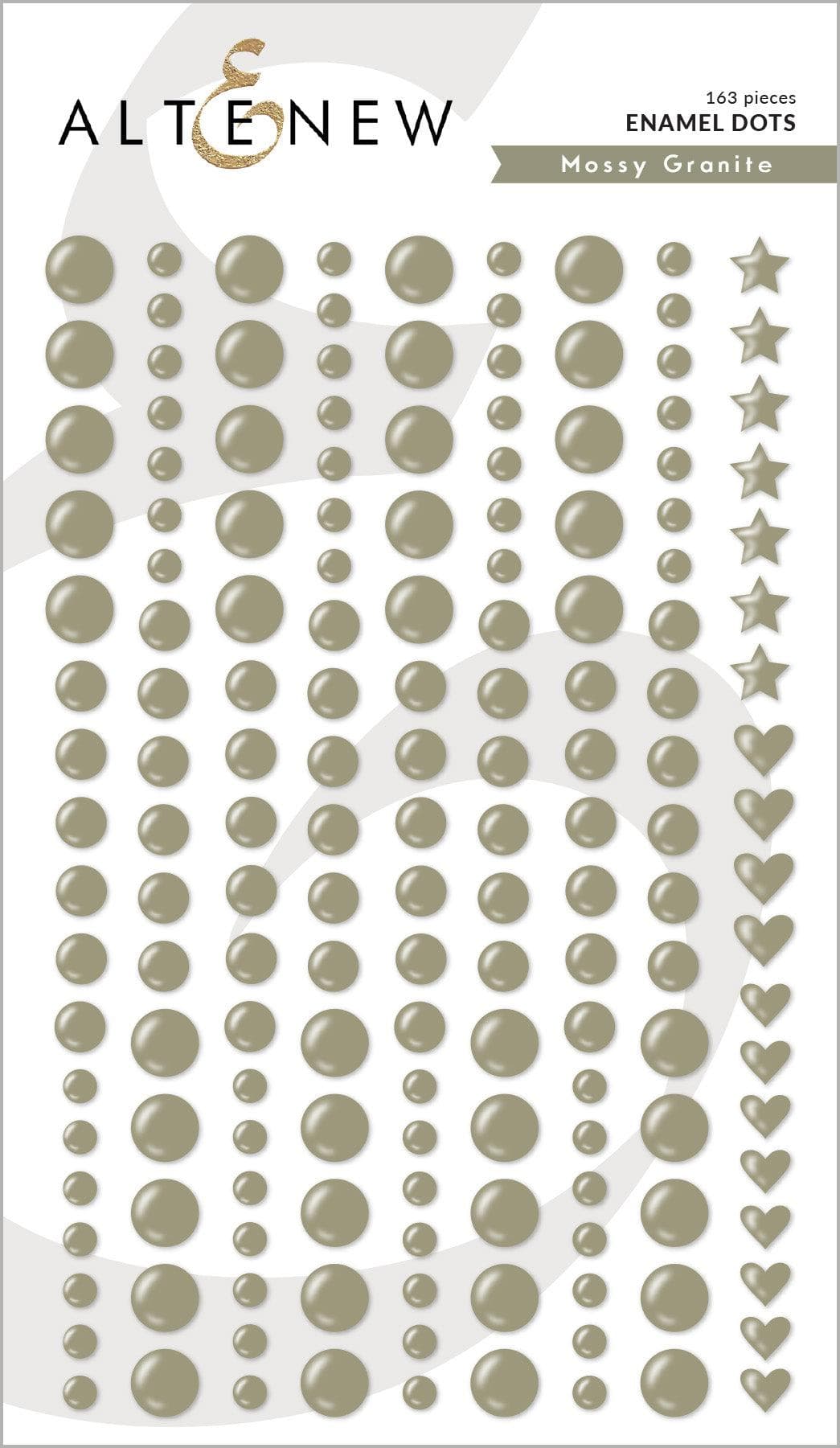 altenew-embellishments-mossy-granite-enamel-dots-163-st-ck image 1