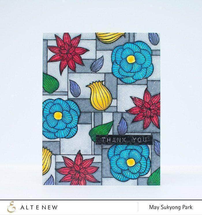 altenew-striped-florals-die-set-stanzen-blumen-12-teilig image 3