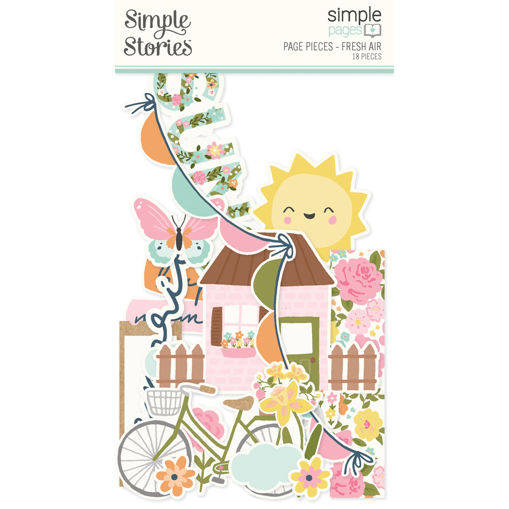 simple-stories-fresh-air-page-pieces-18-die-cuts image 1