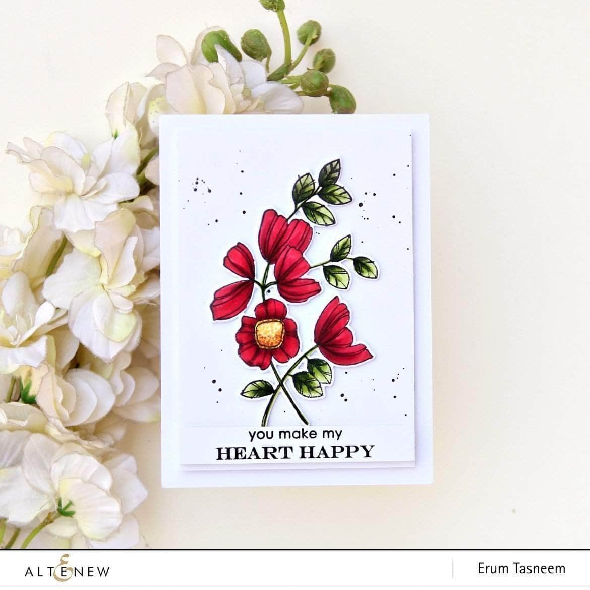 altenew-weekend-doodles-stempelset-blumen-6x8 image 3