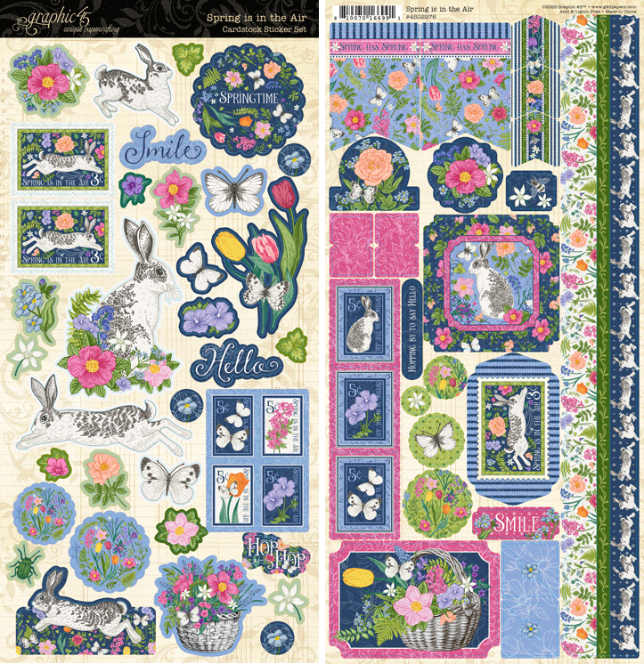graphic-45-spring-is-in-the-air-sticker-set-fr-hling image 1