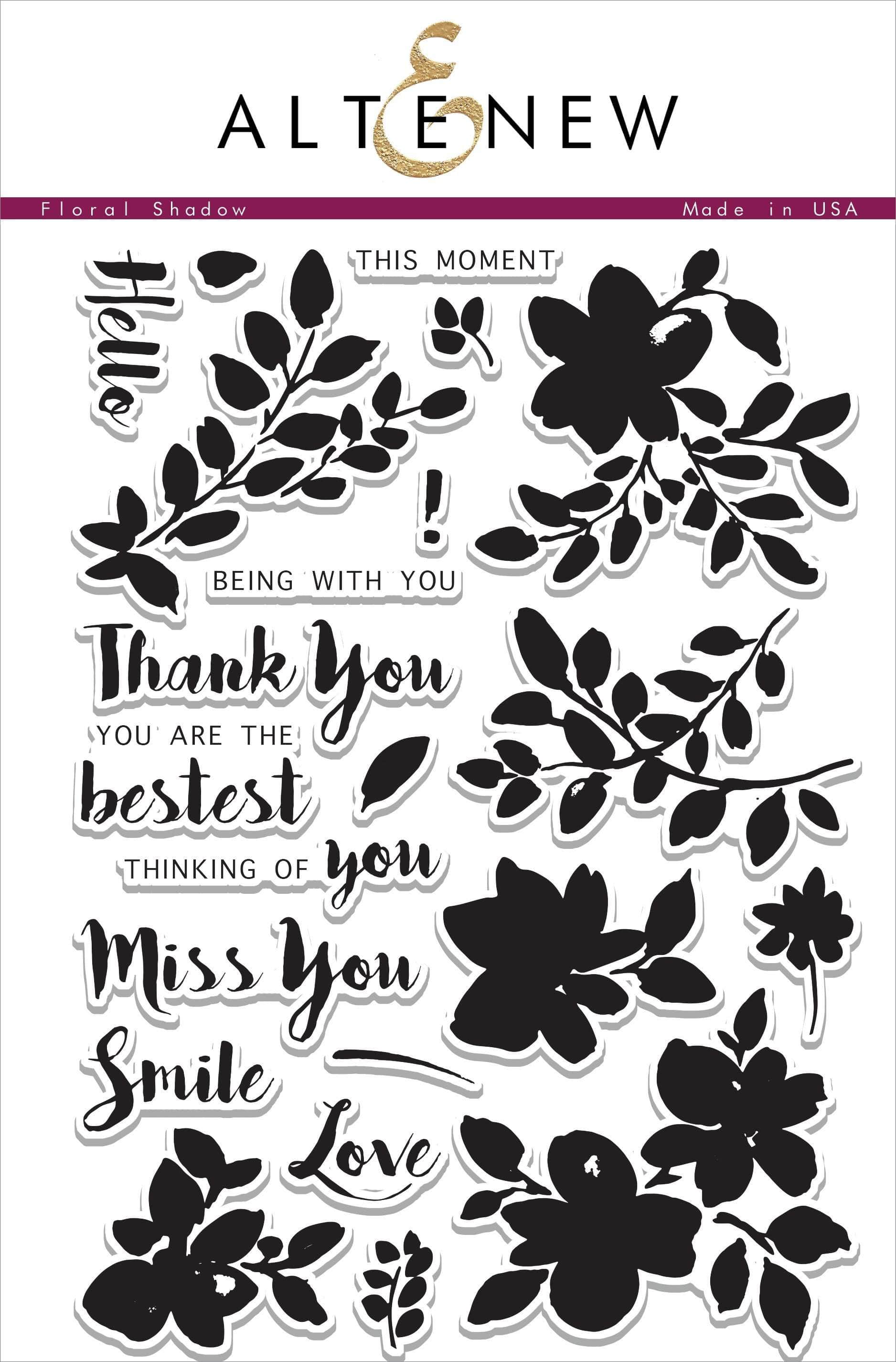 altenew-floral-shadow-stempelset-blumen-outline-6x8 image 1