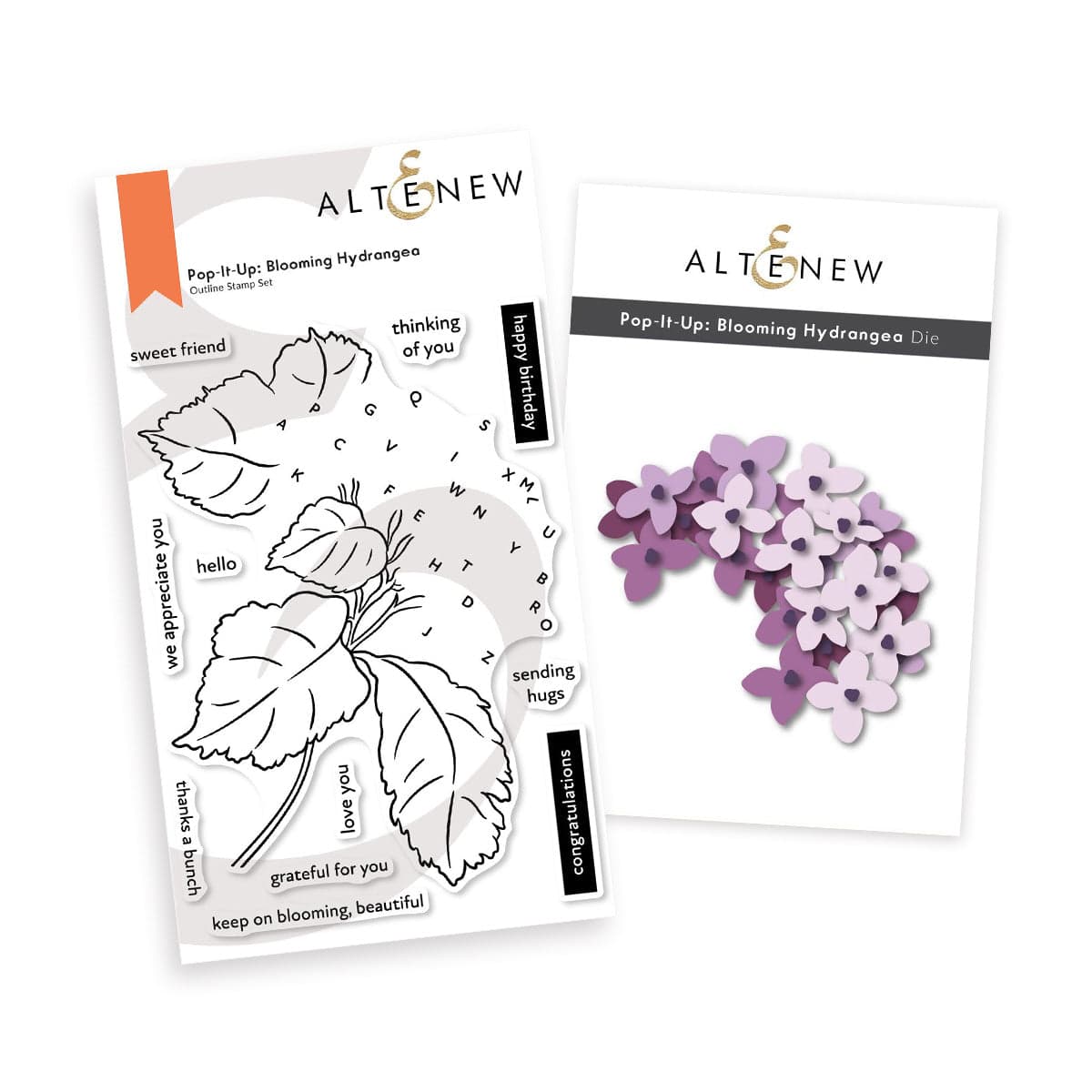 altenew-pop-it-up-blooming-hydrangea-stempel-stanzen-set image 1